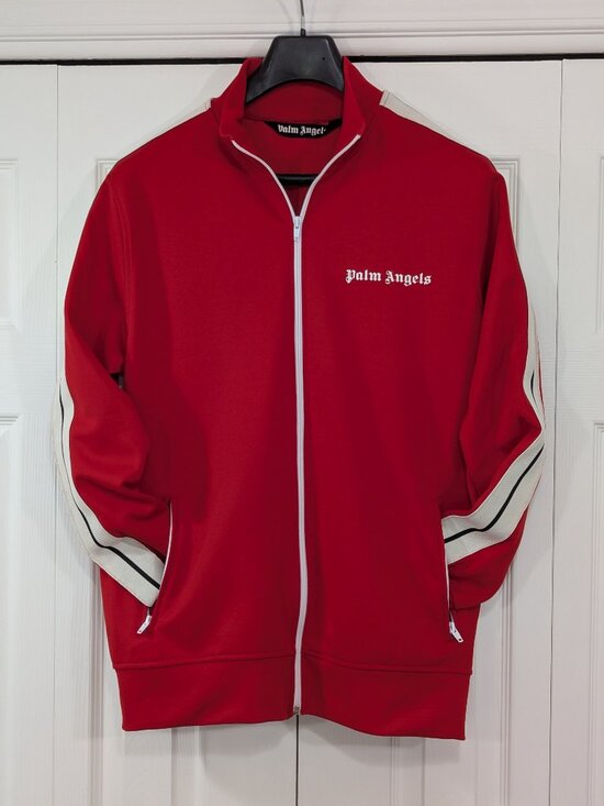 Palm Angels Other - Palm Angels Red Classic Track Jacket